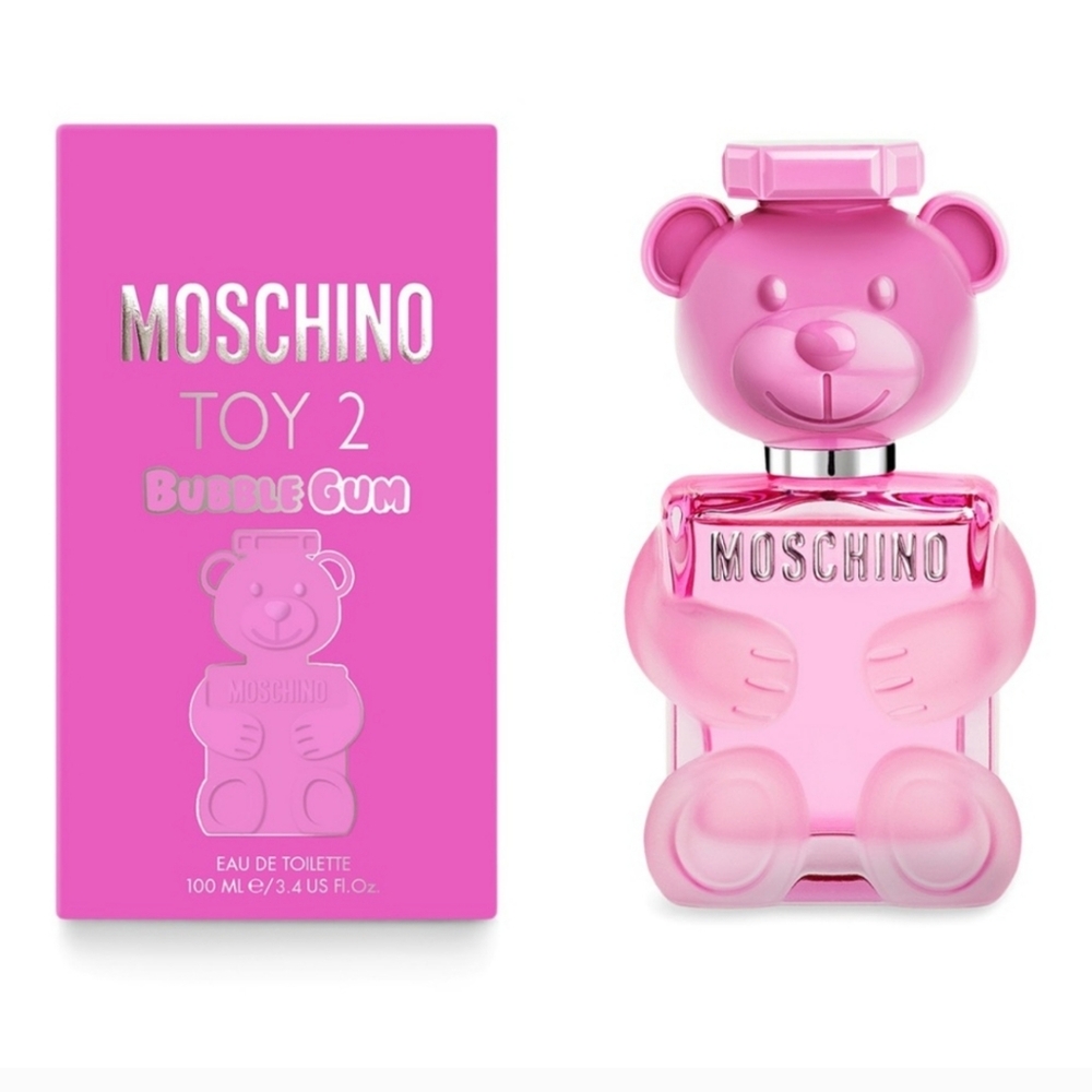 MOSCHINO TOY 2 BUBBLEGUM EAU DE TOILETTE SPRAY Lg Size 3.4 Oz IN BOX!